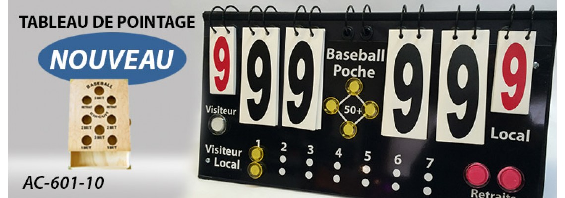 Scoreboard ''Baseball Poche''